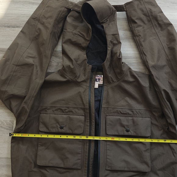 Men's Rugged Military Field Jacket in Tan - Picture 3 of 9